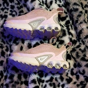 Nike Blush and Silver Sneakers